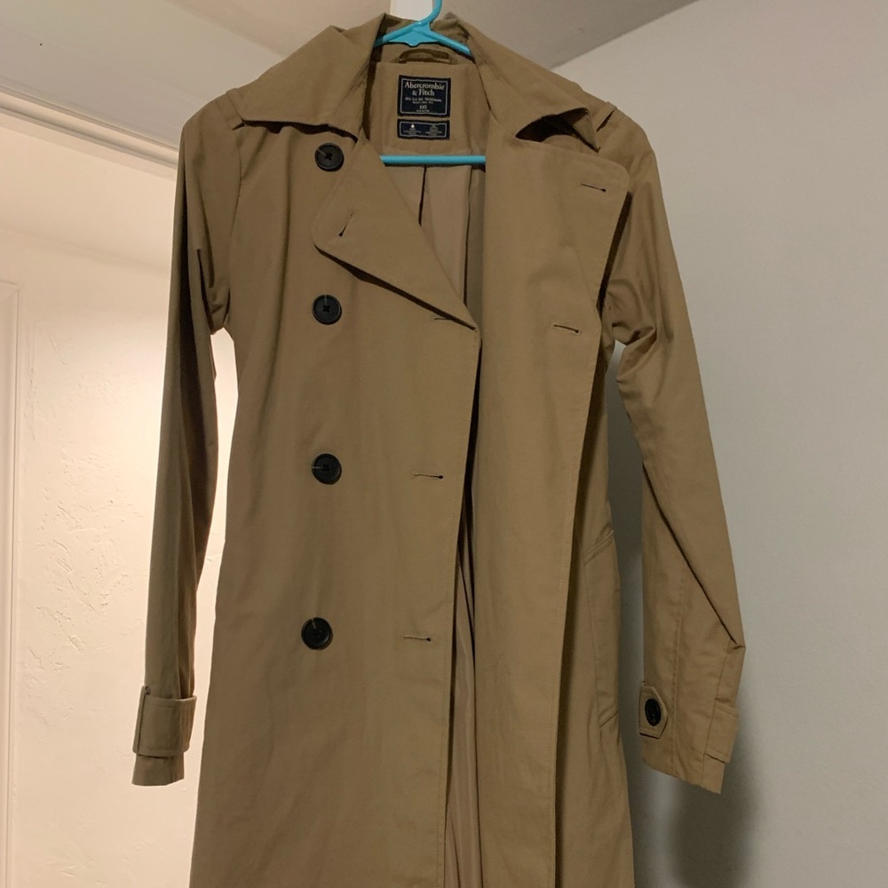 XXS Abercrombie Trench Coat- New